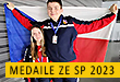 P. Šimková bronz ze SP 2023 v U14 dvojic